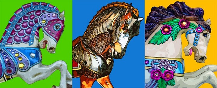 Carousel Horses