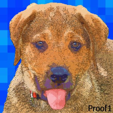 Rhodesian Ridgeback portraits and art