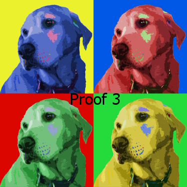 Yellow Labrador portraits and gifts