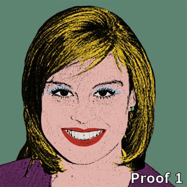 Custom People Pop Art Portrait