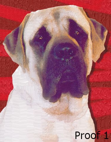 Custom Mastiff art