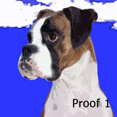 Boxer pop art and gifts