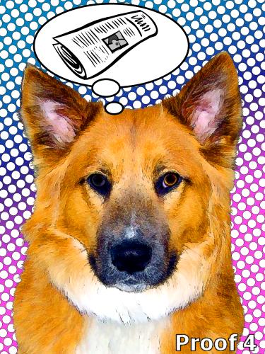 custom dog portraits and gifts