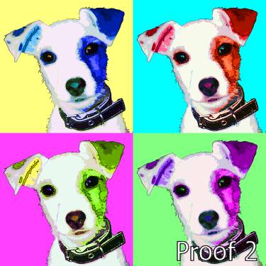 Jack Russell Puppy Portrait and gifts items 
