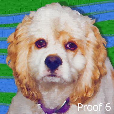 Brittany Spaniel breed specific pop art
